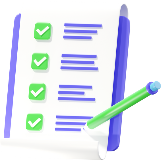 3d Survey Checklist